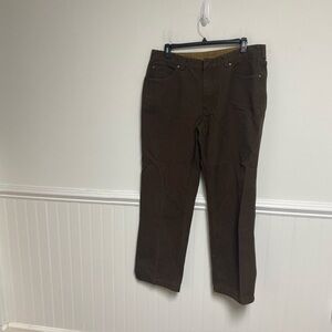 Duluth trading Men’s Pants Brown Workwear Heavyweight Pants Size 40X34